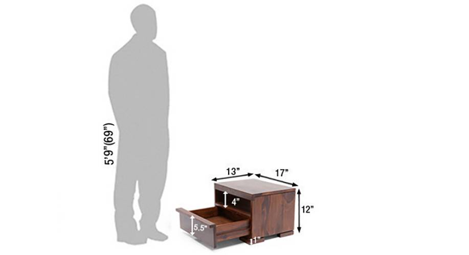 Ohio Bedside Table Urban Ladder