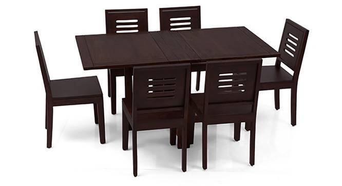 Folding dining table and 6 hot sale chairs set