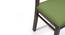 Danton 3-to-6 - Zella 6 Seater Folding Dining Table Set (Mahogany Finish, Avocado Green) by Urban Ladder - - 123126