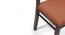 Arabia - Zella 6 Seater Dining Table Set (Mahogany Finish, Burnt Orange) by Urban Ladder - Ground View Design 3 - 123322