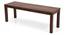 Arabia - Oribi 6 Seater Dining Table Set (With Bench) (Teak Finish, Avocado Green) by Urban Ladder - Front View Design 4 - 123941