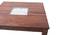 Brighton Square - Capra 4 Seater Dining Table Set (Teak Finish) by Urban Ladder - Top View Design 2 - 124356
