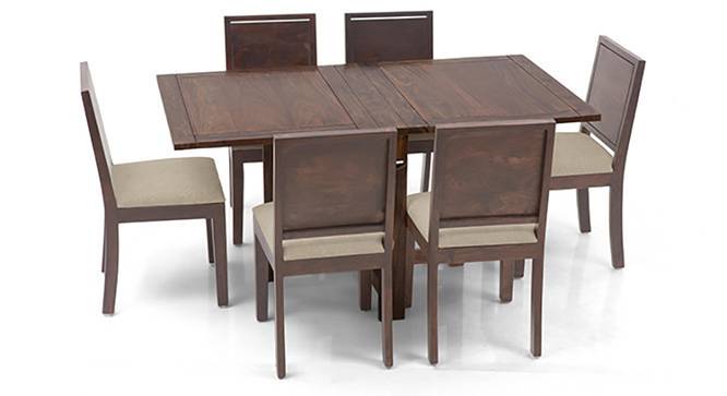 Danton 3 To 6 Oribi 6 Seater Folding Dining Table Set Urban Ladder