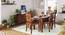 Arabia XL Storage - Capra 6 Seater Dining Table Set (Teak Finish) by Urban Ladder - Design 1 Full View - 126014