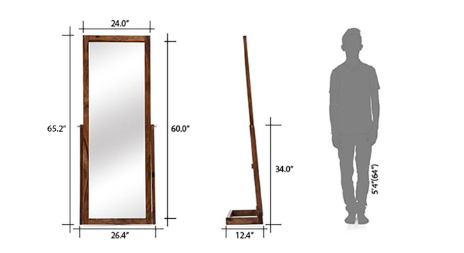Sirius Standing Mirror Urban Ladder