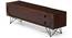 Dyson TV Unit - Coffee Table Set (Walnut Finish) by Urban Ladder - Rear View Design 2 - 127294