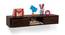 Claudio Console Shelf (Mahogany Finish) by Urban Ladder - Half View Design 1 - 128340