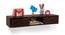 Claudio Console Shelf (Mahogany Finish) by Urban Ladder - Half View Design 1 - 128340