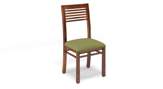 Zella Dining Chairs - Set of 2 (Teak Finish, Avocado Green) by Urban Ladder - Cross View Design 1 - 128873