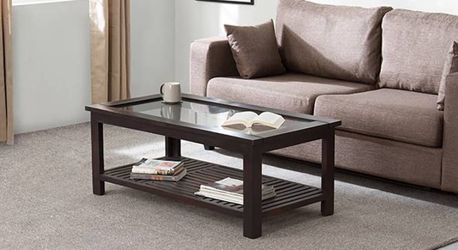 Claire Coffee Table (Mahogany Finish, Large Size) by Urban Ladder - Full View Design 1 - 128979