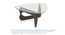 Noguchi Table Replica (Dark Walnut Finish) by Urban Ladder - Front View Design 1 - 128993