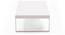 Marcel Coffee Table (White Gloss Finish, Large Size) by Urban Ladder - Design 1 Side View - 129335