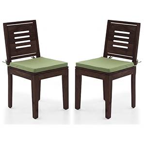  Corazzin Garden Patio 2 Seater Chair And Table Set Outdoor Balcony Garden Coffee Table Set Furniture With 1 Table And 2 Chairs Set   (Cream) Corazzin Store Design Capra Dining Chairs - Set of 2 (With Removable Cushions) (Mahogany Finish, Avocado Green)