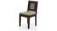 Capra Dining Chairs - Set of 2 (With Removable Cushions) (Mahogany Finish, Avocado Green) by Urban Ladder - Design 1 - 130257