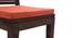 Capra Dining Chairs - Set of 2 (With Removable Cushions) (Burnt Orange, Mahogany Finish) by Urban Ladder - Design 1 - 130274