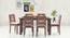 Capra Dining Chairs - Set of 2 (With Removable Cushions) (Teak Finish, Wheat Brown) by Urban Ladder - Design 1 - 130310