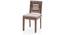 Capra Dining Chairs - Set of 2 (With Removable Cushions) (Teak Finish, Wheat Brown) by Urban Ladder - Design 1 - 130311