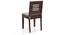 Capra Dining Chairs - Set of 2 (With Removable Cushions) (Teak Finish, Wheat Brown) by Urban Ladder - Design 1 - 130312