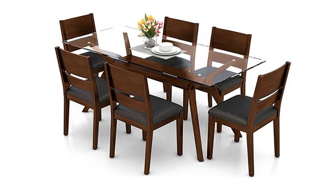 Wesley - Cabalo (Leatherette) 6 Seater Dining Table Set ...