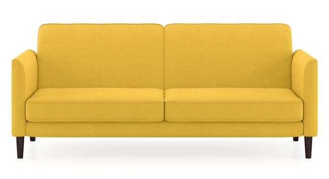 Felicity Sofa Cum Bed (Yellow) by Urban Ladder - Front View Design 1 - 134363