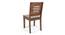 Arabia - Capra 4 Seater Storage Dining Table Set (Teak Finish) by Urban Ladder - Rear View Design 3 - 135955