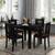 Arabia capra 4 seater storage dining table set mh 00 lp