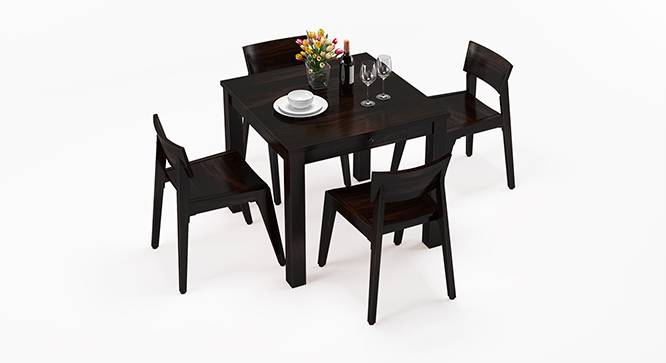 Arabia - Gordon 4 Seater Storage Dining Table Set (Mahogany Finish) by Urban Ladder - Design 1 Half View - 135976