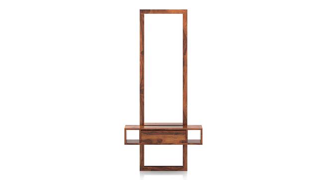 Ohio Mirror (Teak Finish) by Urban Ladder - Front View Design 1 - 136131