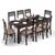 Arabia zella 8 seater dining table set mhmb 00 lp