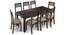 Arabia XXL - Zella 8 Seater Dining Table Set (Mahogany Finish, Wheat Brown) by Urban Ladder - Front View Design 1 - 136332
