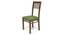 Arabia XXL - Zella 8 Seater Dining Table Set (Teak Finish, Avocado Green) by Urban Ladder - Front View Design 3 - 136363