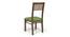 Arabia XXL - Zella 8 Seater Dining Table Set (Teak Finish, Avocado Green) by Urban Ladder - Rear View Design 3 - 136364