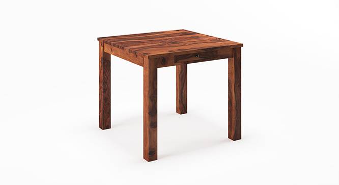 Arabia 4 Seater Dining Table (With Storage) (Teak Finish) by Urban Ladder - Front View Design 1 - 136486