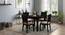 Arabia 4 Seater Dining Table (With Storage) (Mahogany Finish) by Urban Ladder - Design 1 Full View - 136493