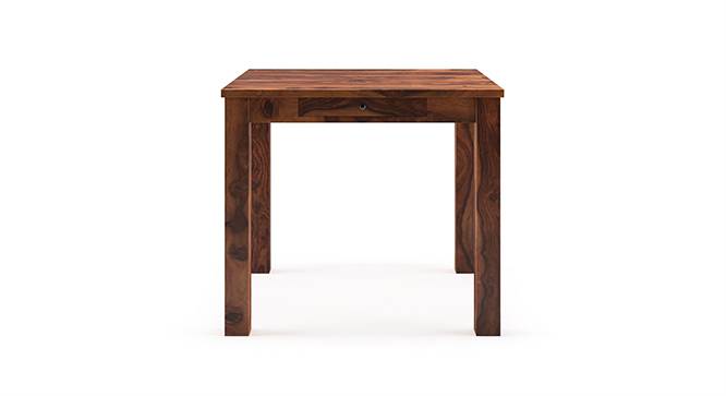 Arabia - Oribi 4 Seater Storage Dining Table Set (Teak Finish, Wheat Brown) by Urban Ladder - Front View Design 2 - 136584