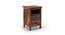 Snooze Tall Bedside Table (Teak Finish) by Urban Ladder - Cross View Design 1 - 136969