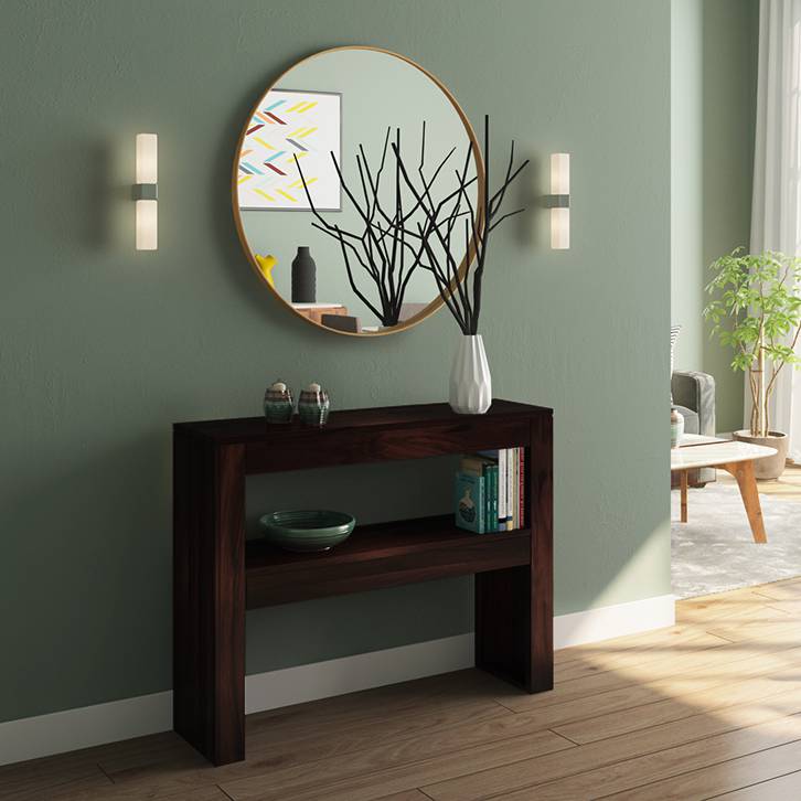 Console Table Best, What Size Mirror For 60 Inch Console Table