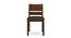 Vanalen 4 to 6 Extendable - Cabalo (Leatherette) 6 Seater Glass Top Dining Table Set (Black, Dark Walnut Finish) by Urban Ladder