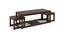 Hevea Nested Coffee Table (Dark Walnut Finish) by Urban Ladder - Cross View Design 1 - 137942