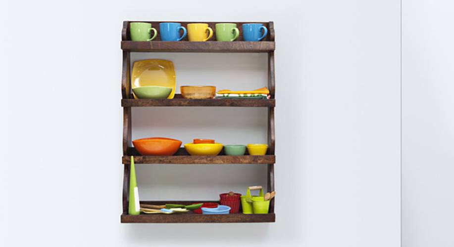 Gusteau Kitchen Wall Rack Urban Ladder