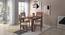 Zella Dining Chairs - Set of 2 (Teak Finish, Wheat Brown) by Urban Ladder - Full View Design 1 - 139883