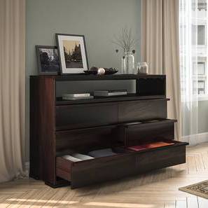 Storage In Lucknow Design Ohio Chest Of Six Drawers (Mahogany Finish)