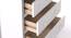 Evelyn Chest Of Five Drawers (White Finish) by Urban Ladder - Design 1 Close View - 140007
