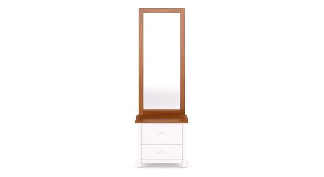 Evelyn Dressing Table With Mirror (White) by Urban Ladder - Front View - 142901