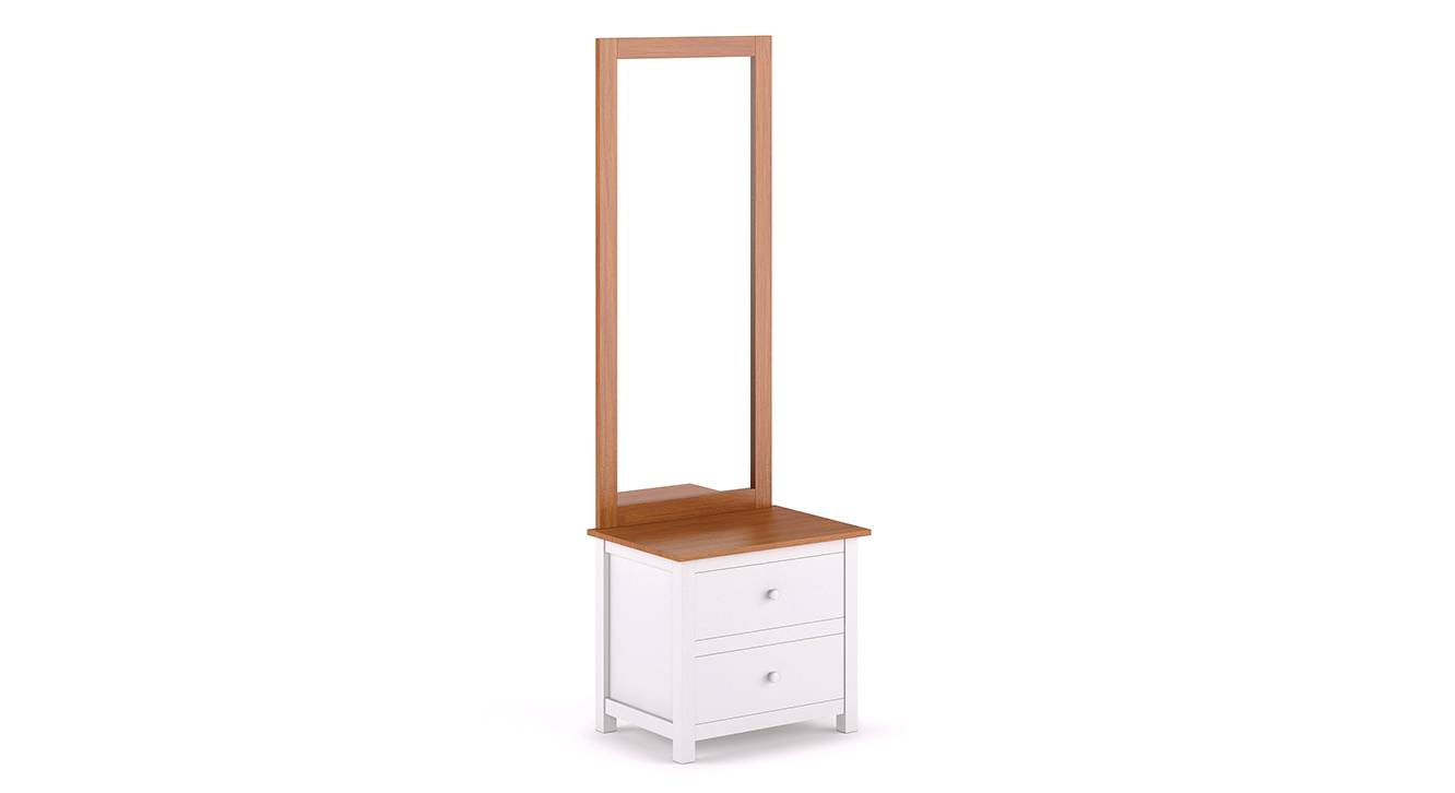 Evelyn Dressing Table With Mirror - Urban Ladder