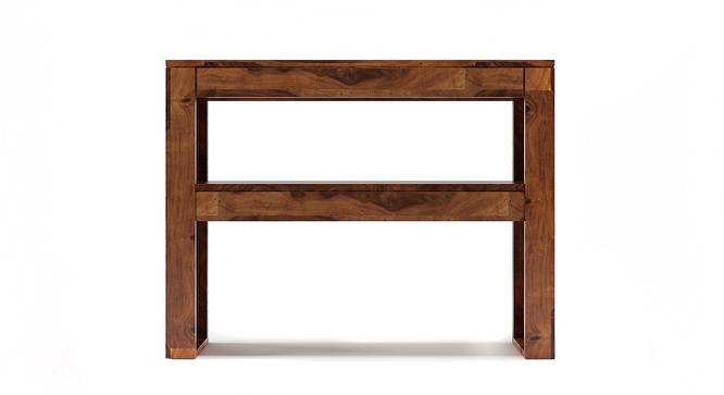 Epsilon Console Table (Teak Finish) by Urban Ladder - Design 1 Front View - 143568