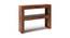 Epsilon Console Table (Teak Finish) by Urban Ladder - Design 1 Cross View - 143569