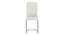 Kariba - Seneca 6 Seater High Gloss Dining Table Set (White Finish) by Urban Ladder - Side View Design 2 - 144391