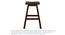Schumman Bar Stool (Dark Walnut Finish) by Urban Ladder - Front View Design 1 - 145017