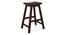 Schumman Bar Stool (Dark Walnut Finish) by Urban Ladder